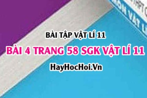 Giải bài 4 trang 58 SGK Vật lí 11: Ghép các nguồn điện thành bộ